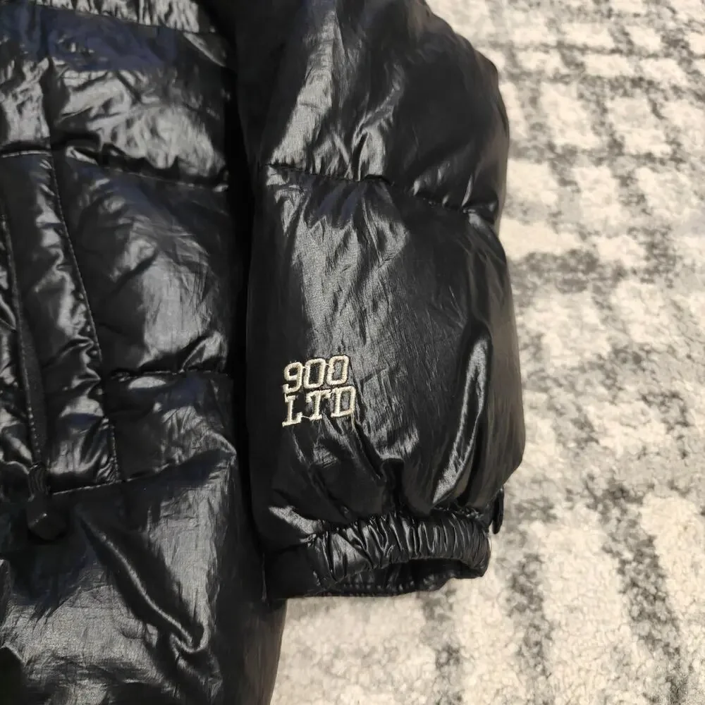 Vintage The North Face Summit Series 900 LTD Down Jacket Black Medium Shiny
